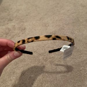 NWT J.Crew leopard print headband